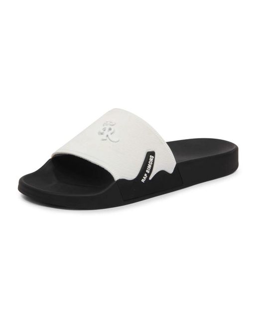 Raf Simons Black Astra Runner Slippers