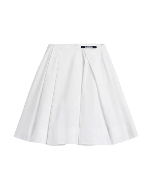 Short Skirts Jacquemus en coloris White
