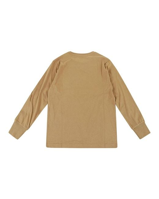 Ralph Lauren Natural Long Sleeve T-Shirts for men