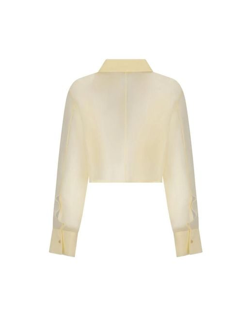 Khaite Natural Shirts