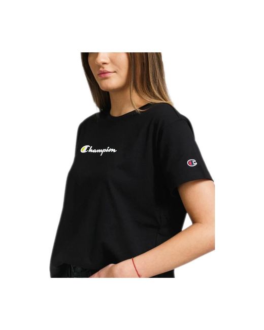 Champion Black T-Shirts