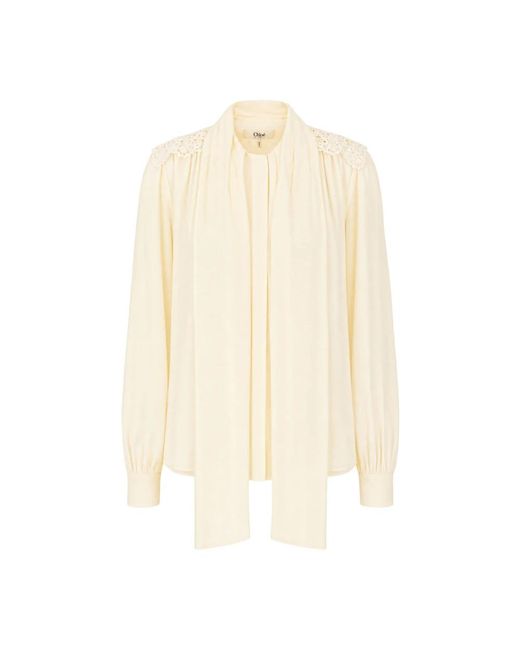 Shirts Chloé de color Natural