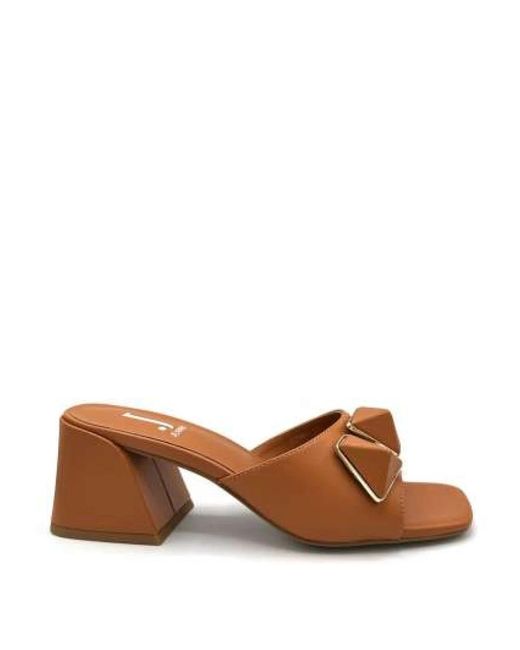 Flat sandals Jeannot de color Brown