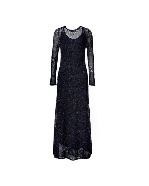 Fabiana Filippi Blue Maxi Dresses