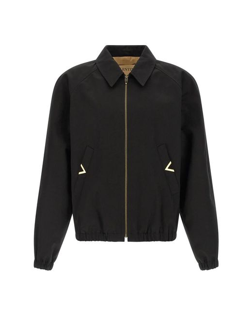 Valentino Garavani Black Light Jackets for men