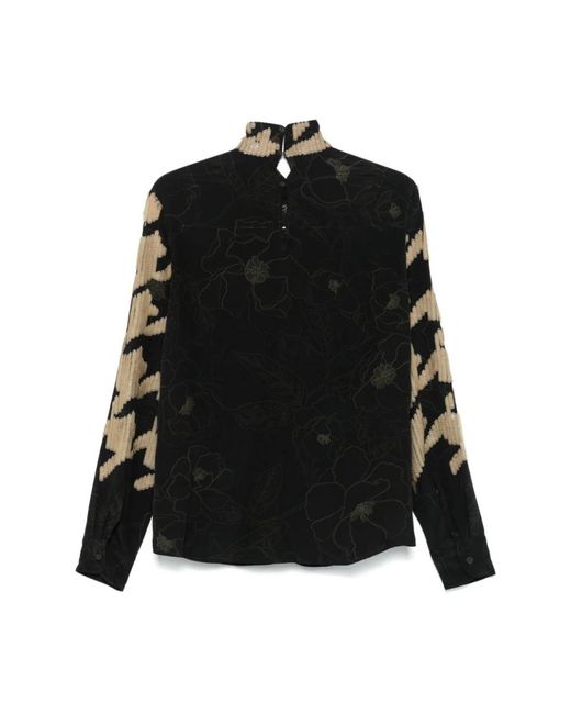 Dries Van Noten Black Shirts