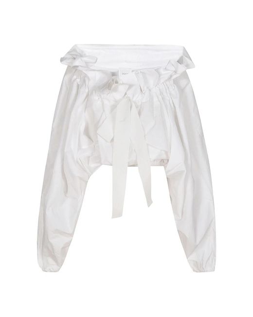 Top bianco stile elegante di Patou in White