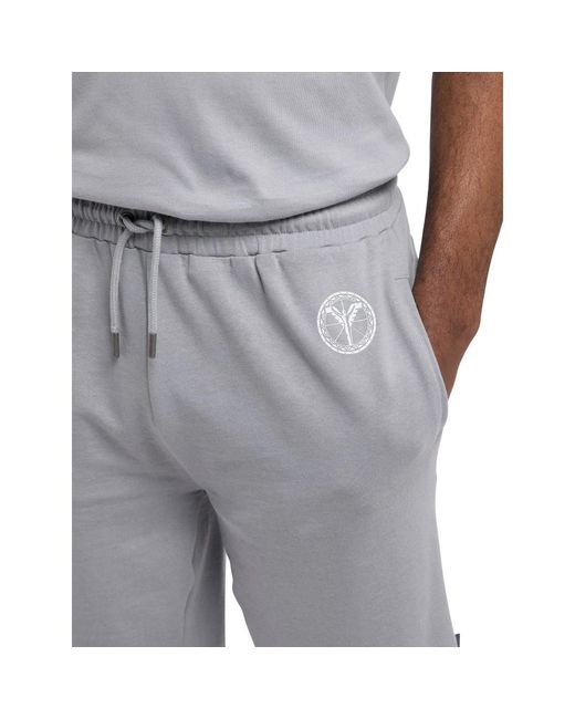 carlo colucci Gray Casual Shorts for men