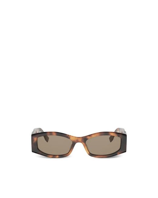 Fendi Brown 53E Sonnenbrille