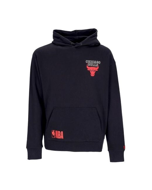 KTZ Blue Hoodie Nba Half Logo Oversized Hoodie Chibul for men