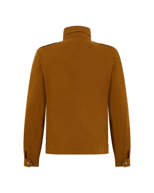 Moorer Jassen ,Bruin ,Baraldi-S1 Jas in het Brown voor heren