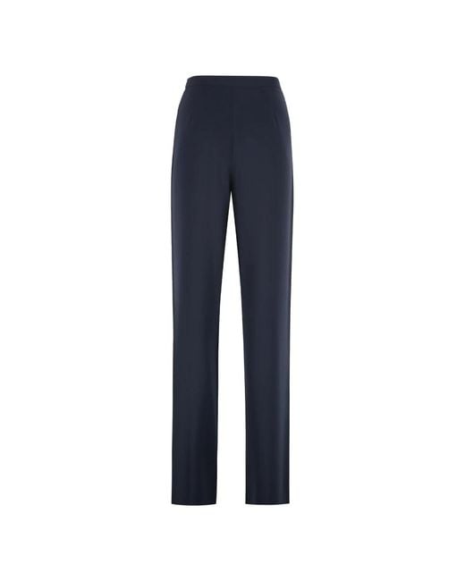 Max Mara Elegante Cady Broek in het Blue