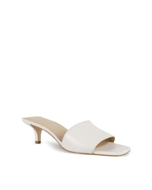 Michael Kors Heeled Mules in het White