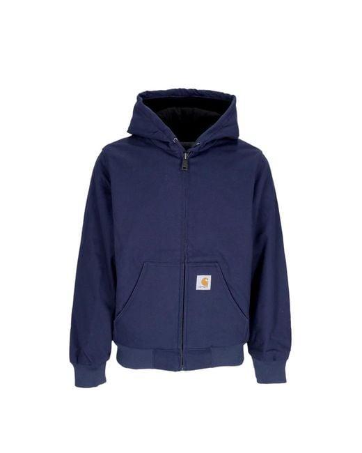 Carhartt Zip-Throughs in het Blue voor heren