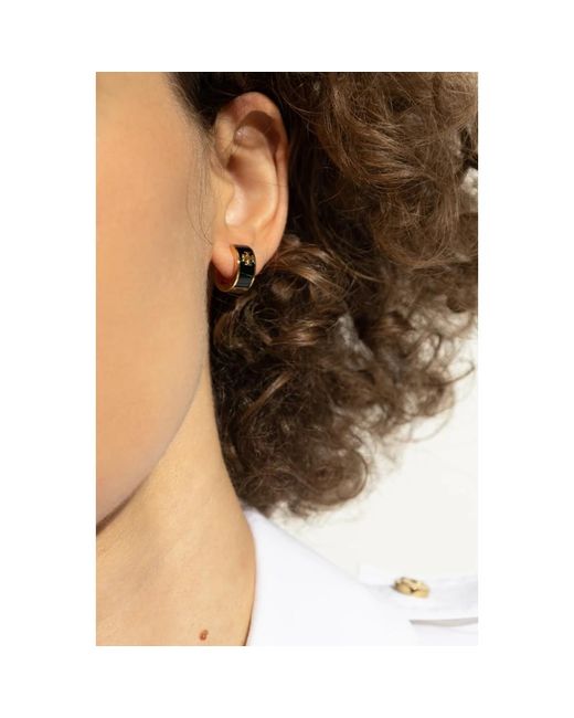 Earrings di Tory Burch in Black