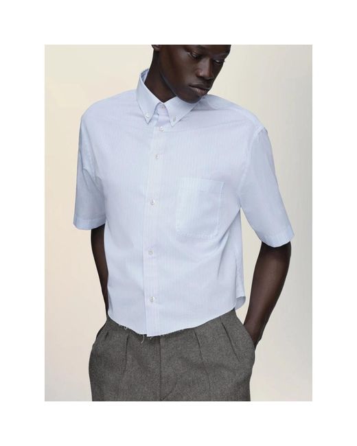 Short Sleeve Shirts Maison Margiela pour homme en coloris Blue