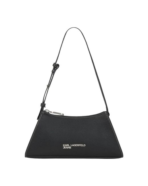 Karl Lagerfeld Black Shoulder Bags