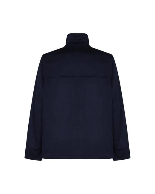 Brunello Cucinelli Blue Winter Jackets for men