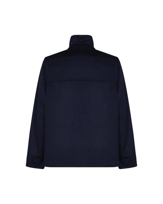 Brunello Cucinelli Wool Winter Jacket in het Blue voor heren