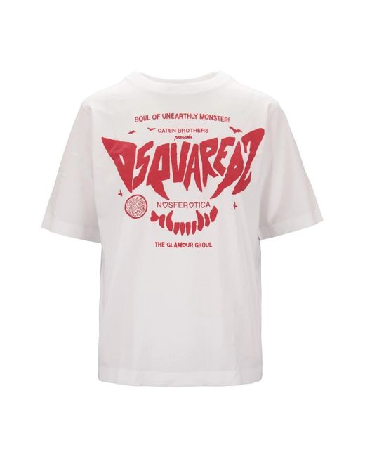DSquared² White T-Shirts
