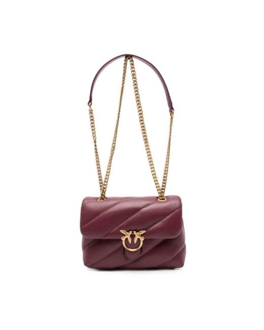 Pinko Purple Shoulder Bags