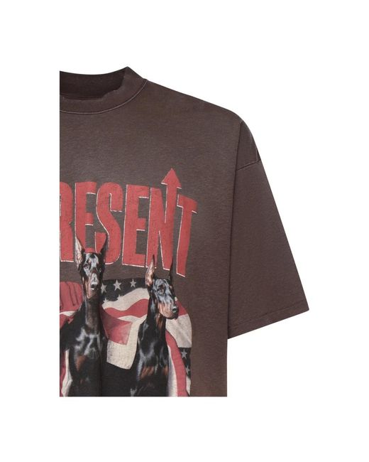 Represent Black T-Shirts for men