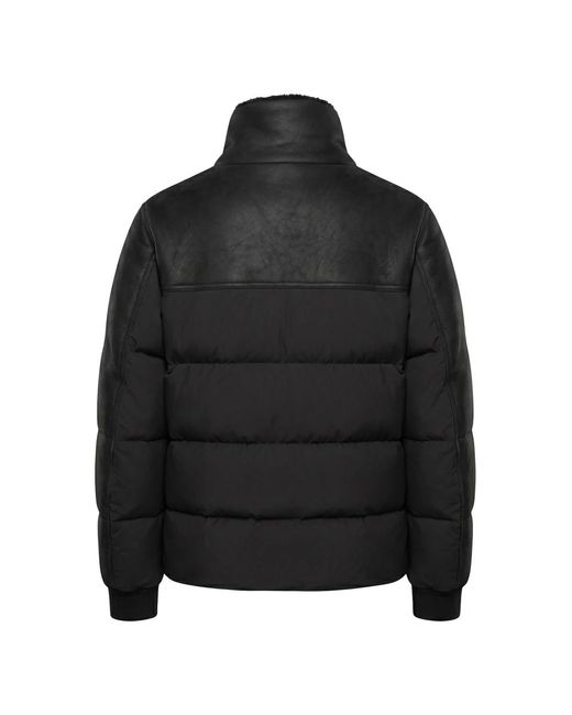 Winter Jackets Moorer de hombre de color Black