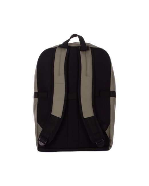 K-Way Gray Logo Front Backpack