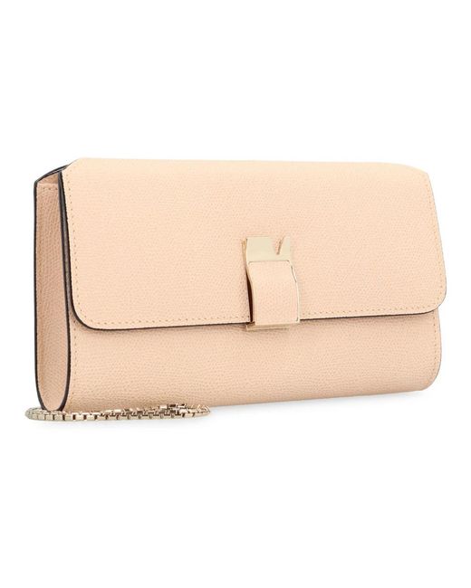 Valextra Natural Shoulder Bags