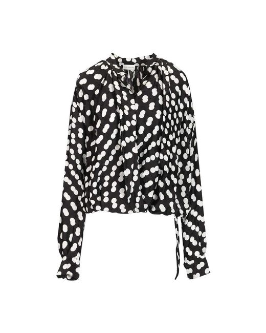 Dries Van Noten Black Blouses