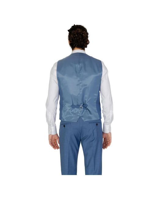 Antony Morato Blue Suit Vests for men
