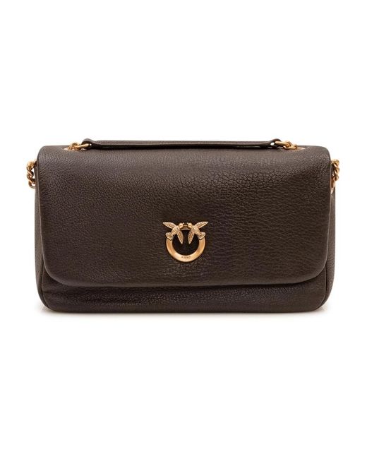 Pinko Brown Shoulder Bags
