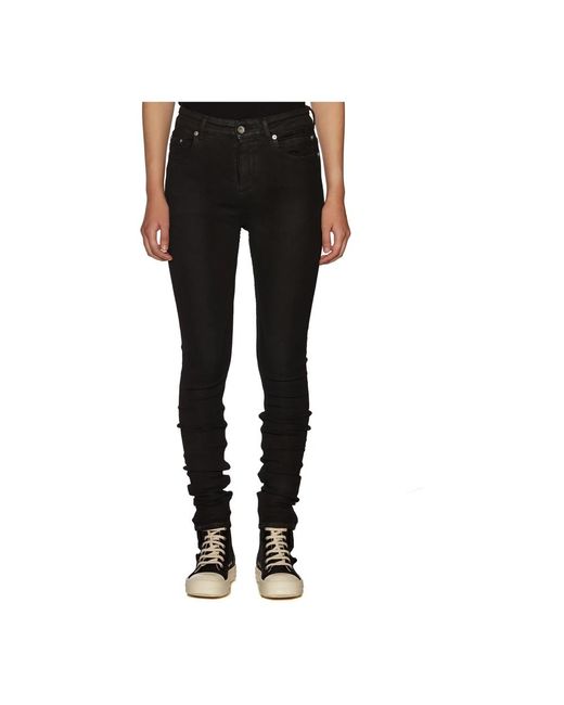 Jeans > skinny jeans Rick Owens en coloris Black