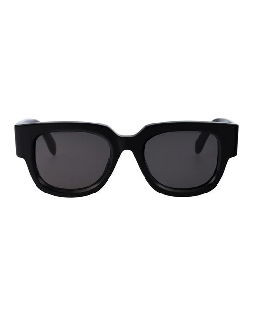 Palm Angels Black Monterey stylische sonnenbrille für sonnige tage