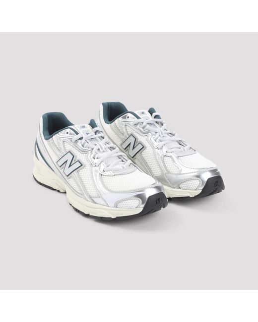 New Balance White Sneakers for men