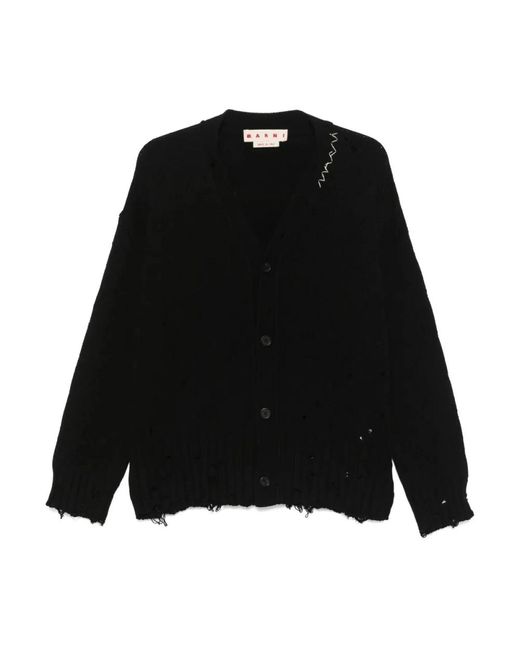 Marni Black Cardigans for men