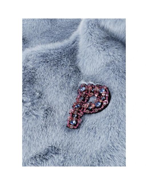 Pom Jassen ,Blauw ,Polyester Gilet in het Blue