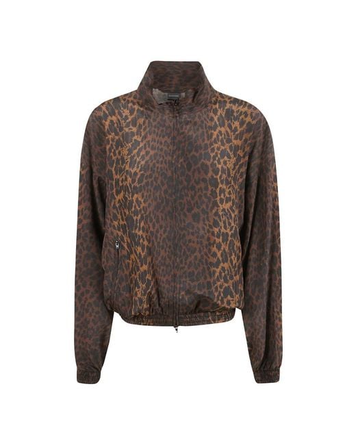 Balenciaga Brown Bomber Jackets