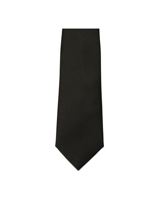 Emporio Armani Black Ties for men