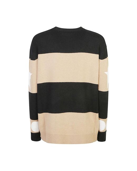 Max Mara Black Round-Neck Knitwear