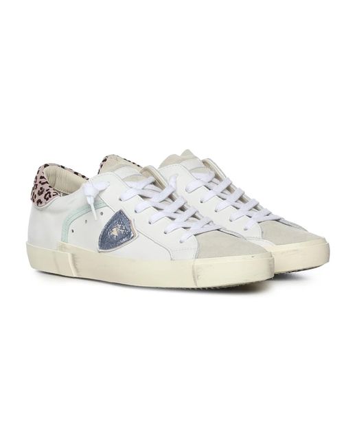 Philippe Model White Sneakers