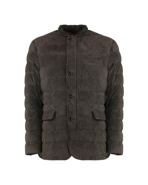 Moorer Black Down Jackets for men