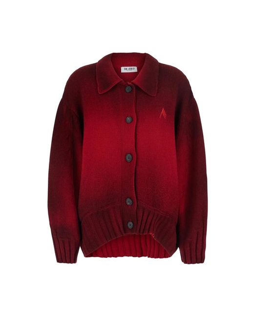 The Attico Red Cardigans