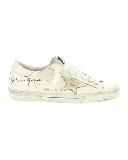 Golden Goose Deluxe Brand White Sneakers for men
