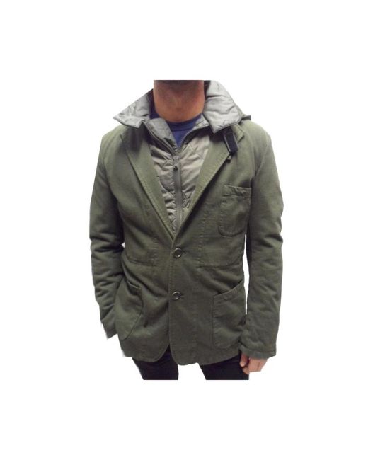 Yohji Yamamoto Gray Light Jackets for men