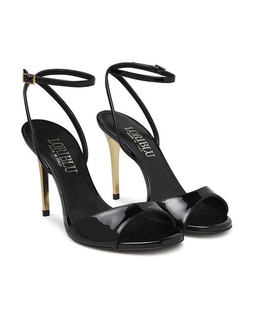 Loriblu Black Sandalen