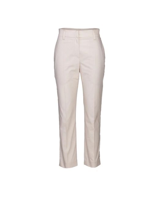 Brunello Cucinelli Gray Slim-Fit Trousers