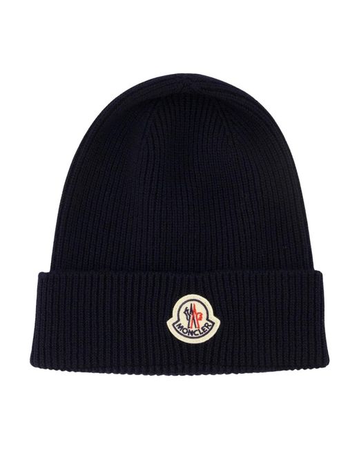 Beanies di Moncler in Blue da Uomo