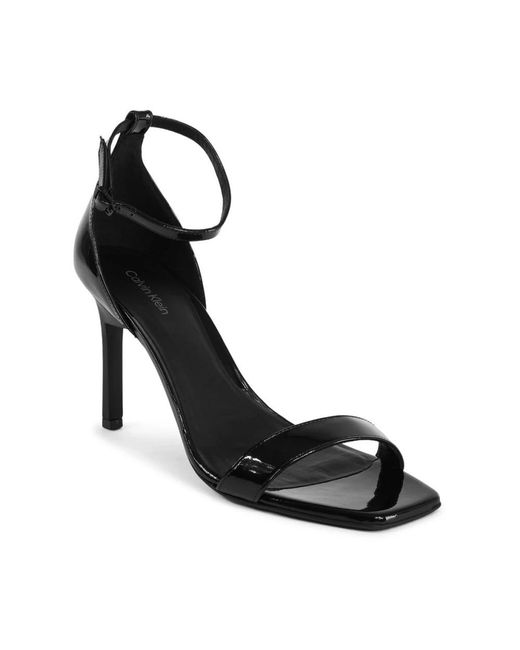 Calvin Klein Black High Heel Sandals