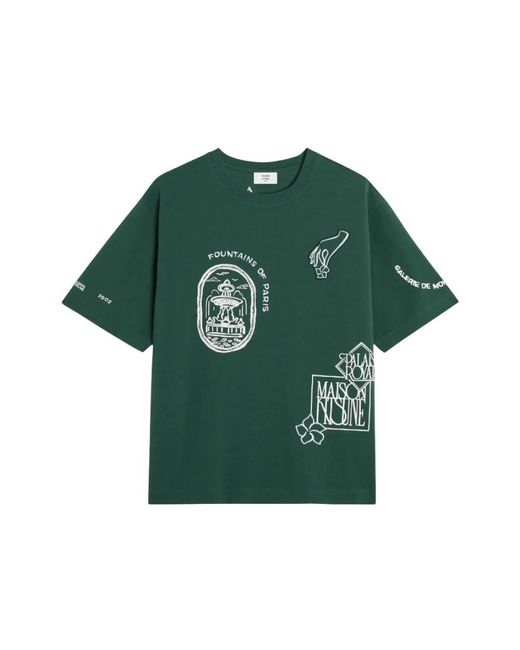 T-Shirts Maison Kitsuné de hombre de color Green